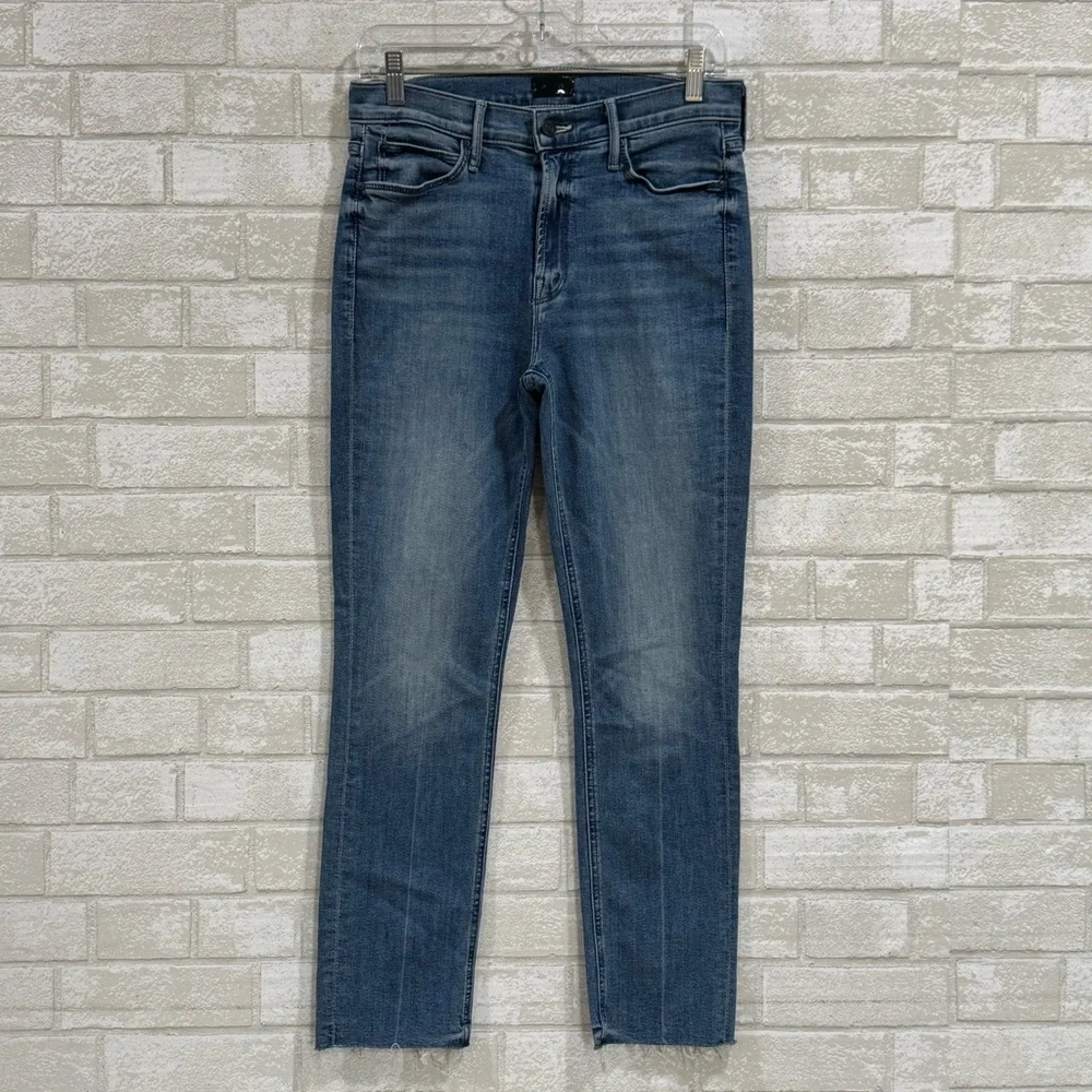 MOTHER The Mid Rise Dazzler Ankle Jeans In We The Animals - Sz - 29